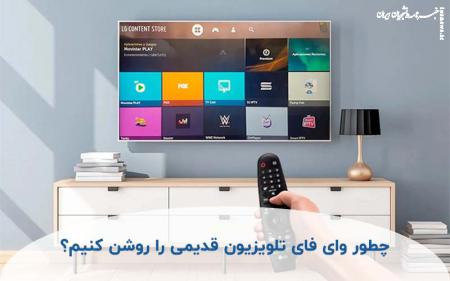 چگونه وای فای تلویزیون سامسونگ قدیمی را روشن کنیم