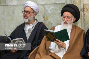 مراسم گرامیداشت «شهدای عدالت» در مسجد اعظم قم +عکس