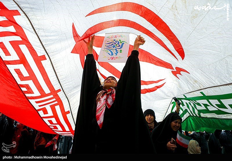 تصاویر راهپیمایی ۲۲ بهمن در تهران