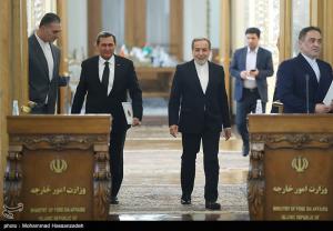 دیدار وزرای امور خارجه ایران و ترکمنستان +عکس