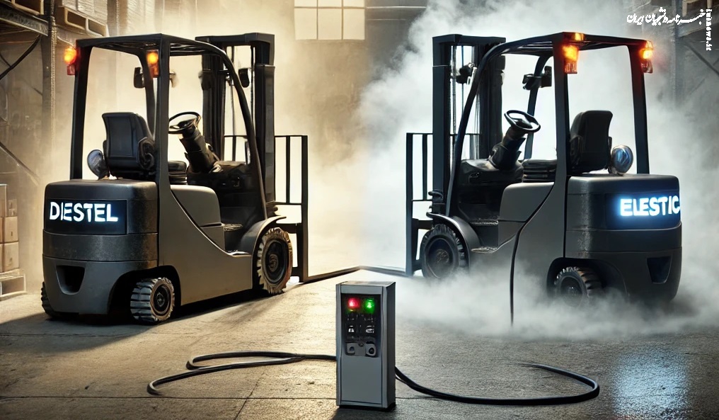 اقتصاد سوخت در لیفتراک‌ها: از لیفتراک‌های دیزلی به برقی