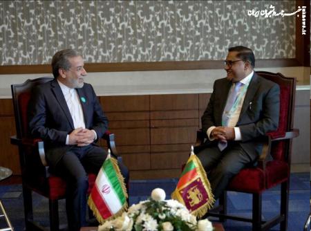 دعوت عراقچی از وزیر خارجه سریلانکا برای سفر به تهران