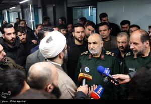 دیدار فرمانده کل سپاه با جمعی از نخبگان علمی کشور +عکس