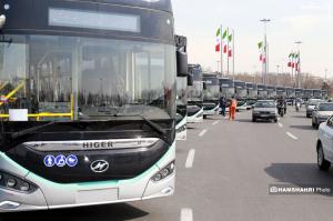  رونمایی از نخستین بسته حمل و نقل عمومی برقی تهران