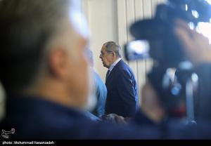 دیدار وزرای امور خارجه ایران و روسیه +عکس