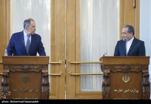دیدار وزرای امور خارجه ایران و روسیه +عکس