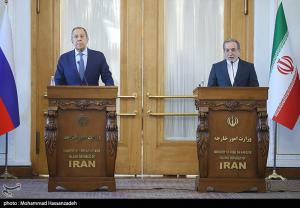 دیدار وزرای امور خارجه ایران و روسیه +عکس