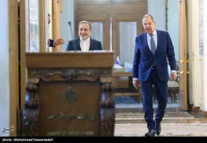 دیدار وزرای امور خارجه ایران و روسیه +عکس
