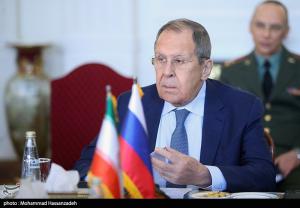 دیدار وزرای امور خارجه ایران و روسیه +عکس