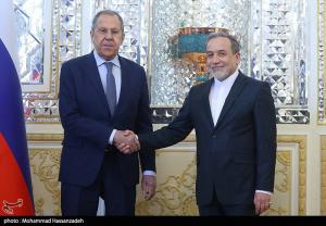دیدار وزرای امور خارجه ایران و روسیه +عکس