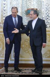 دیدار وزرای امور خارجه ایران و روسیه +عکس