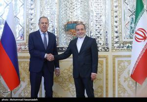 دیدار وزرای امور خارجه ایران و روسیه +عکس