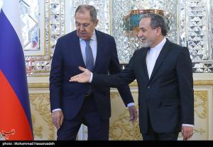 دیدار وزرای امور خارجه ایران و روسیه +عکس