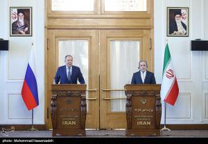 دیدار وزرای امور خارجه ایران و روسیه +عکس