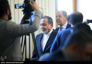 دیدار وزرای امور خارجه ایران و روسیه +عکس