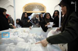 مراسم افطاری در حرم امام رضا(ع) +عکس