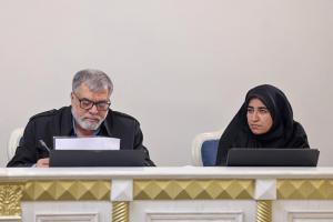 نشست کمیسیون امنیت ملی و سیاست خارجی مجلس با رئیس قوه قضائیه +عکس
