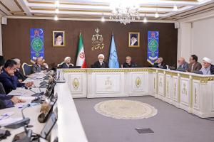 نشست کمیسیون امنیت ملی و سیاست خارجی مجلس با رئیس قوه قضائیه +عکس