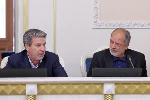 نشست کمیسیون امنیت ملی و سیاست خارجی مجلس با رئیس قوه قضائیه +عکس