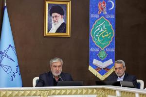 نشست کمیسیون امنیت ملی و سیاست خارجی مجلس با رئیس قوه قضائیه +عکس