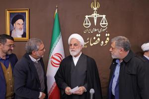 نشست کمیسیون امنیت ملی و سیاست خارجی مجلس با رئیس قوه قضائیه +عکس