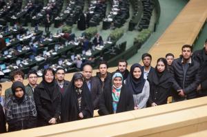 عکس| دیدار دانشجویان دانشگاه آزاد واحد علوم و تحقیقات با نماینده مجلس