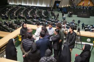 عکس| دیدار دانشجویان دانشگاه آزاد واحد علوم و تحقیقات با نماینده مجلس