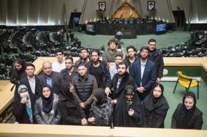 عکس| دیدار دانشجویان دانشگاه آزاد واحد علوم و تحقیقات با نماینده مجلس