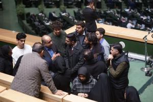 عکس| دیدار دانشجویان دانشگاه آزاد واحد علوم و تحقیقات با نماینده مجلس