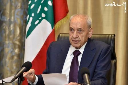 نبیه بری: لبنان هرگز اراضی اشغالی خود را نادیده نمی‌گیرد