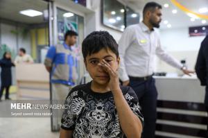 مصدومان شب چهارشنبه آخر سال ۱۴۰۳ +عکس