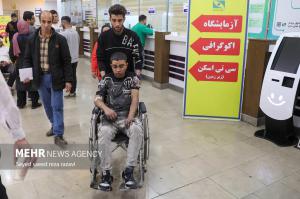 مصدومان شب چهارشنبه آخر سال ۱۴۰۳ +عکس