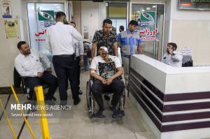 مصدومان شب چهارشنبه آخر سال ۱۴۰۳ +عکس