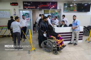 مصدومان شب چهارشنبه آخر سال ۱۴۰۳ +عکس