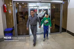 مصدومان شب چهارشنبه آخر سال ۱۴۰۳ +عکس