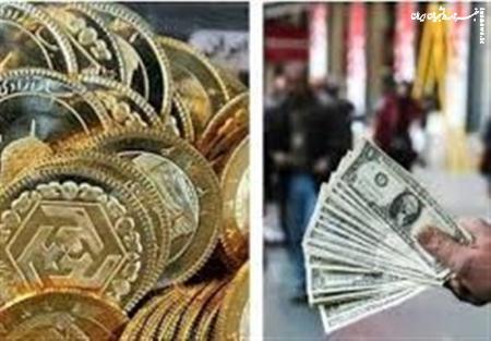 ادامه روند کاهشی قیمت طلا و ارز