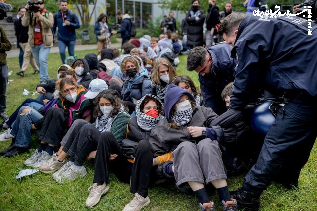 دستگیری دانشجویان حامی فلسطین در دانشگاه‌ آلمانی