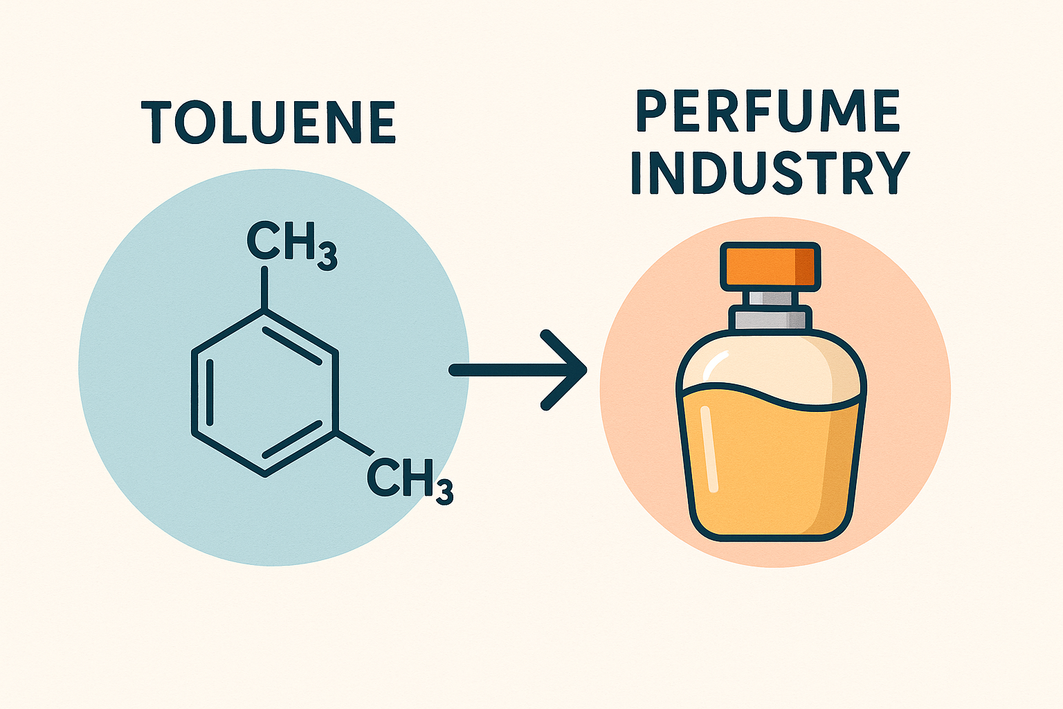 نقش تولوئن در عطرسازی؛ ترکیبی بحث‌برانگیز با کاربرد حیاتی در دنیای رایحه‌ها