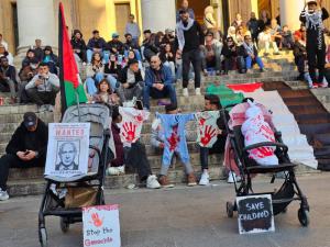 همبستگی مردم بلژیک با فلسطین و غزه +عکس