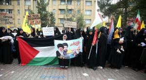 تجمع اعتراضی دانشجویان مشهدی +عکس