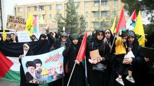 تجمع اعتراضی دانشجویان مشهدی +عکس