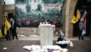 تجمع اعتراضی دانشجویان مشهدی +عکس