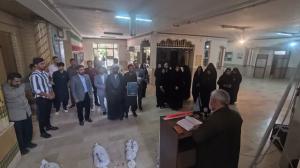 تجمع دانشگاهیان علوم پزشکی هرمزگان در حمایت از مردم فلسطین 