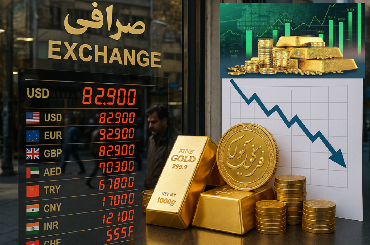 حبابی که ترکید؛ طلا و دلار به دنبال آرامش سیاسی فرو ریخت