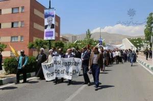 تجمع دانشگاهیان دانشگاه علامه طباطبائی در حمایت از مردم مظلوم غزه +عکس