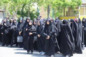 تجمع دانشگاهیان دانشگاه علامه طباطبائی در حمایت از مردم مظلوم غزه +عکس