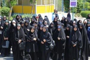 تجمع دانشگاهیان دانشگاه علامه طباطبائی در حمایت از مردم مظلوم غزه +عکس