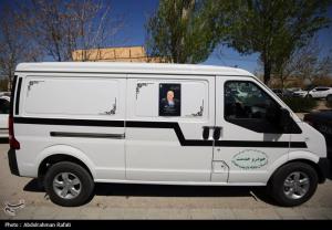 مراسم تشییع پیکر اکبر اعتماد پدر فناوری هسته‌ای ایران +عکس