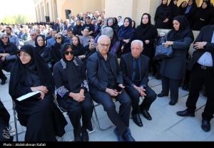 مراسم تشییع پیکر اکبر اعتماد پدر فناوری هسته‌ای ایران +عکس