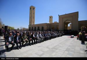 مراسم تشییع پیکر اکبر اعتماد پدر فناوری هسته‌ای ایران +عکس